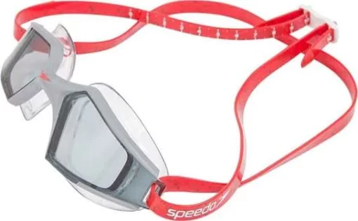 Окуляри для плавання Speedo AQUAPULSE MAX GOG V3 AU червоний, прозорий Уні One Size