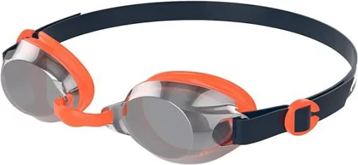 Окуляри для плавання Speedo JET MIRROR GOG JU темно-синій, помаранчевий Діт OSFM