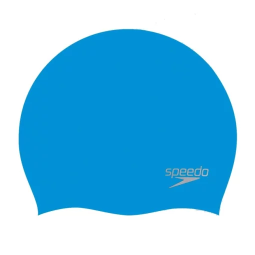 Шапка для плавання Speedo MOULDED SILC CAP AU блакитний Уні OSFM