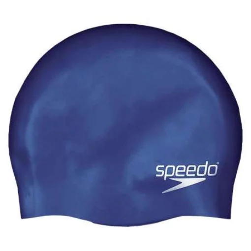 Шапка для плавання Speedo MOULDED SILC CAP JU синій Діт OSFM
