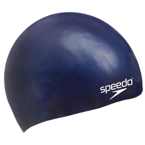 Шапка для плавання Speedo MOULDED SILIC CAP JU темно-синій Діт OSFM