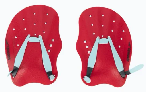 Лопатки для плавання Speedo TECH PADDLE AU червоний, синій Уні S