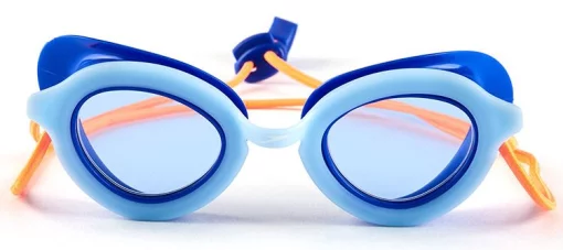 Окуляри для плавання Speedo KIDS SUNNY G S SHLLS 451 блакитний, синій помаранчевий Діт OSFM