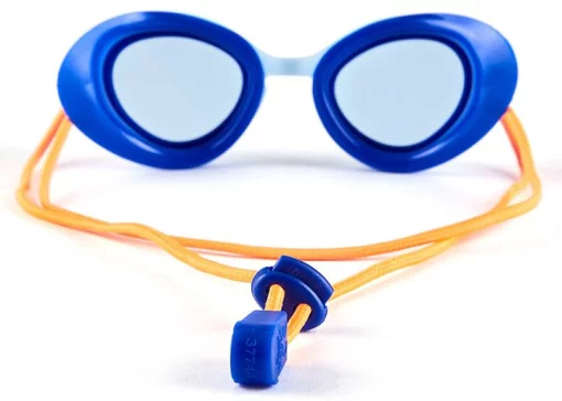 Окуляри для плавання Speedo KIDS SUNNY G S SHLLS 451 блакитний, синій помаранчевий Діт OSFM