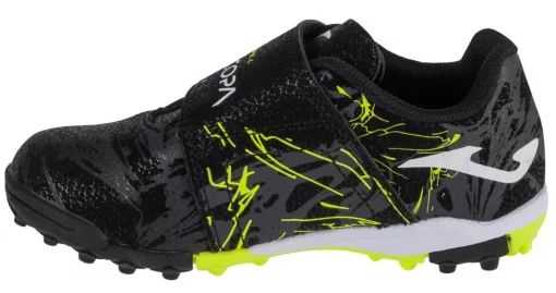 Сороконіжки дитячі Joma SUPER COPA чорний, салатовий Діт 32