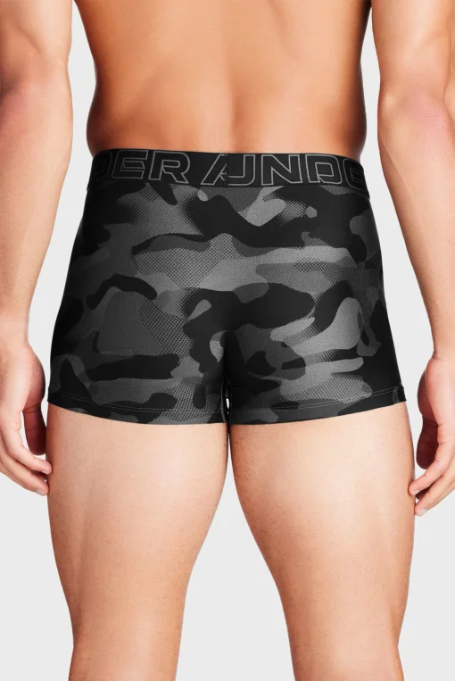 Труси UA M Perf Tech Nov 3in чорний, сірий, хакі Чол SM