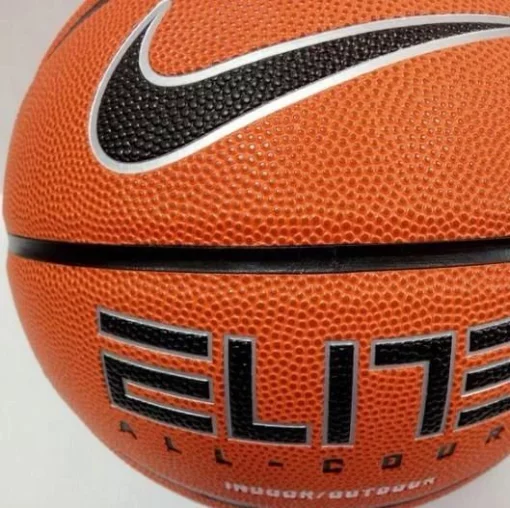 М'яч баскетбольний Nike ELITE ALL COURT 8P 2.0 DEFLATED помаранчевий, чорний, сріблястий Уні 6