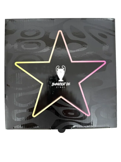 Футбольний м'яч Adidas UCL League BOX 2026 Budapest JX9101, розмір №4