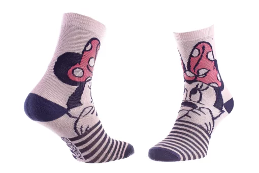 Шкарпетки MINNIE TIRE LANGUE світло-сірий Діт 27-30, арт.83153531-7