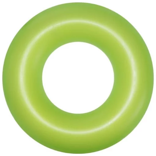 Плавальне кільце Aqua Speed BESTWAY FROSTED NEON 76 см зелений Діт age 3-6