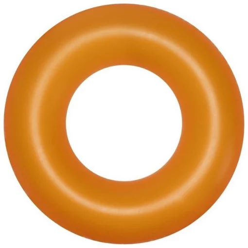 Плавальне кільце Aqua Speed BESTWAY FROSTED NEON 76 см помаранчевий Діт age 3-6