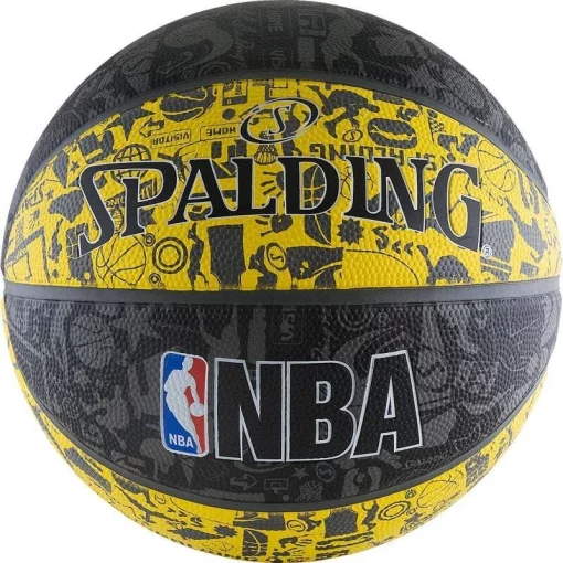М'яч баскетбольний Spalding NBA Grafitti Rubber Ball 83307Z №7