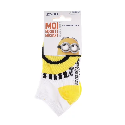Шкарпетки MINION 2 YEUX AL ENDROIT білий Діт 27-30, арт.83890147-1