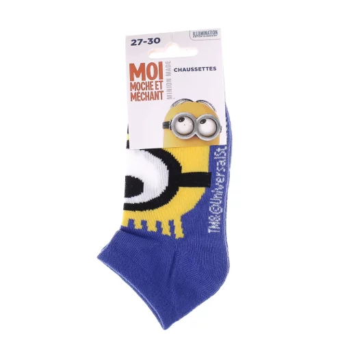 Шкарпетки MINION 1 OEIL AL ENDROIT синій Діт 31-34, арт.83890147-4