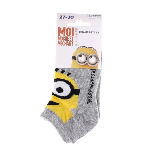 Шкарпетки MINION 1 OEIL AL ENVERS світло-сірий Діт 31-34, арт.83890147-7