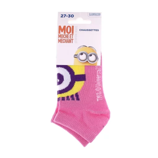 Шкарпетки MINNIE GROS PLAN VISAGE рожевий Діт 31-34 арт 83890431-1