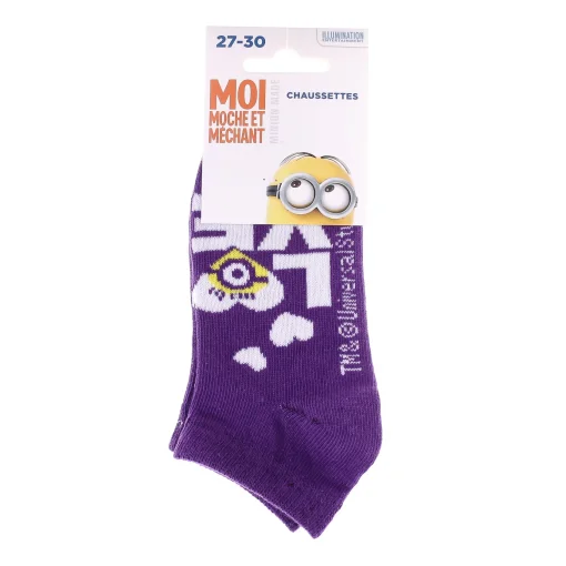 Шкарпетки MINIONS LOVE фіолетовий Діт 31-34 арт 83890431-5