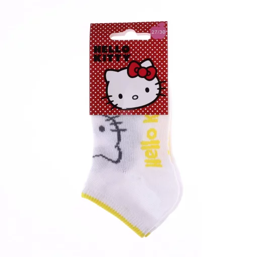 Шкарпетки HELLO KITTY HK THEME ORANGE білий, жовтий Діт 27-30, арт.83890528-7