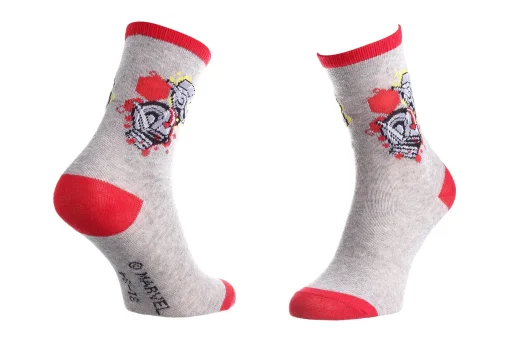 Шкарпетки MARVEL 2 TETES світло-сірий Діт 27-30, арт. 83895248-6