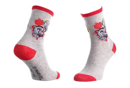 Шкарпетки MARVEL 2 TETES світло-сірий Діт 27-30, арт. 83895248-6
