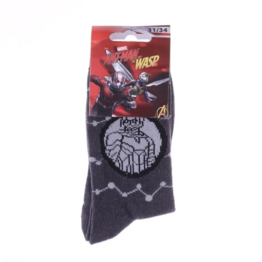 Шкарпетки MARVEL BUSTE ANT-MAN DANS CERCLE темно-сірий Діт 27-30, арт.83895248-7
