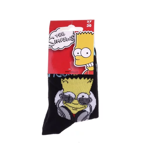 Шкарпетки SIMPSON BART BART + EAT MY SHORTS чорний Діт 27-30, арт.83897612-2