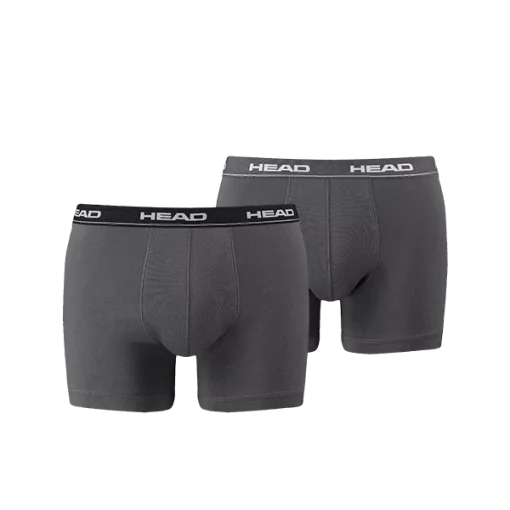 Труси-боксери Head BASIC BOXER 2P сірий Чол S