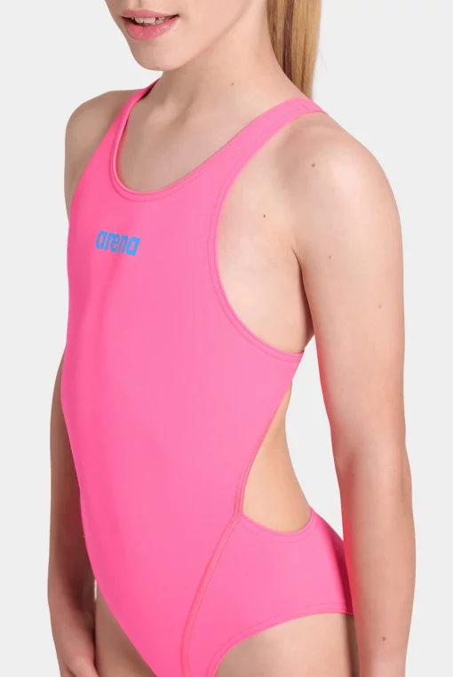 Купальник Arena TEAM SWIMSUIT SWIM TECH SOLID рожевий Діт 152 см