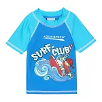 Топ сонцезахисний для хлопців Aqua Speed SURF-CLUB T-SHIRT 2025 синій, блакитний Діт 116см