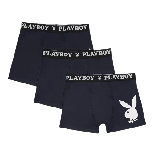 Набір з 3 труси-боксери Playboy ANNYA PLAYBOY BOXERSHORT синій Чол S