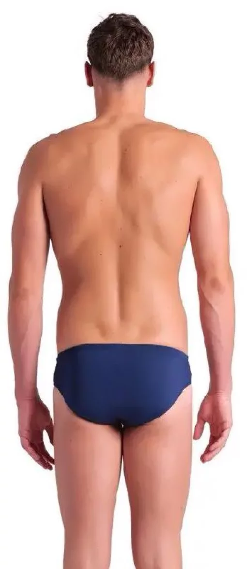 Плавки-сліпи для чоловіків Arena REFLECTING SWIM BRIEFS темно-синій, білий Чол 90