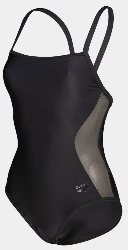 Купальник закритий для жінок Arena MESH PANELS SWIMSUIT CLOSED BA чорний Жін 44