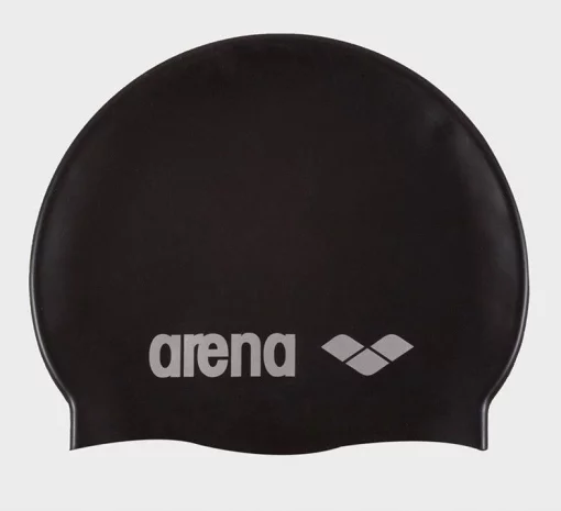 Шапка для плавання Arena CLASSIC SILICONE чорний Уні OSFM