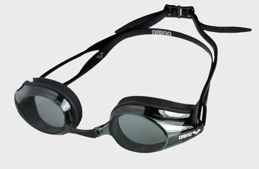 Окуляри для плавання Arena TRACKS чорний, прозоро-сірий Уні OSFM