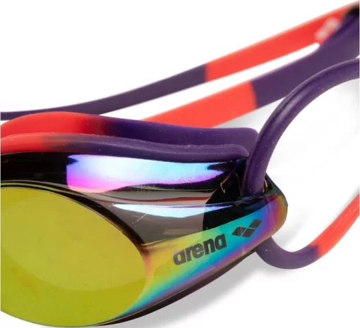 Окуляри для плавання Arena TRACKS MIRROR фіолетовий, рожевий One Size (92370-111)