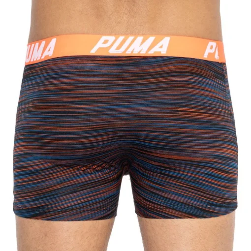 Труси-боксери Puma SPACEDYE STRIPE BOXER 2P синій, червоний Чол XL