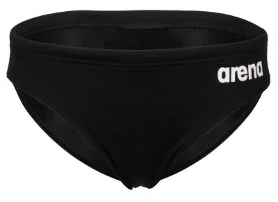 Плавки-сліпи для хлопців Arena BOY'S TEAM SWIM BRIEFS SOLID чорний, білий Діт