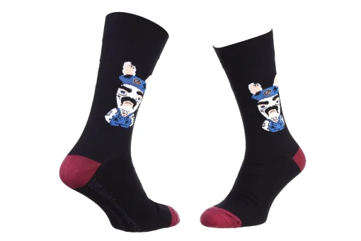 Шкарпетки LAPINS CRETINS LAPIN + TENUE BRICOLAGE чорний Діт 43-46