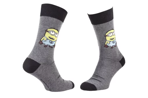 Шкарпетки MinionS SOCKS світло-сірий Діт 39-42