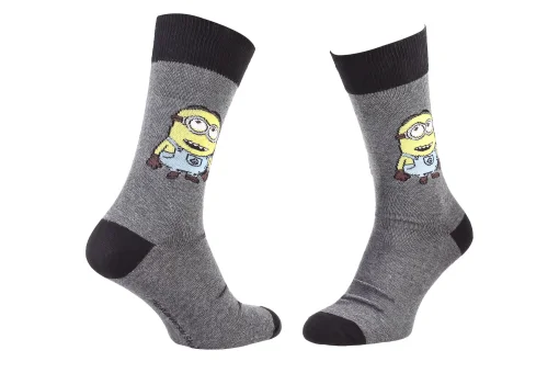 Шкарпетки MinionS SOCKS світло-сірий Діт 43-46