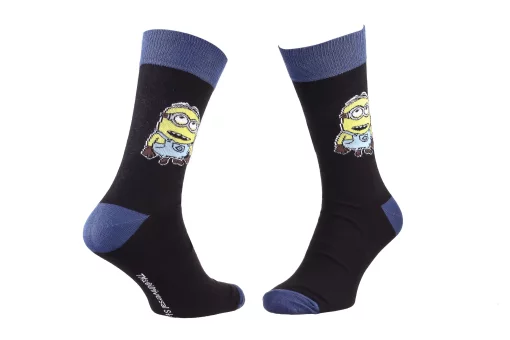 Шкарпетки MinionS SOCKS чорний Діт 39-42