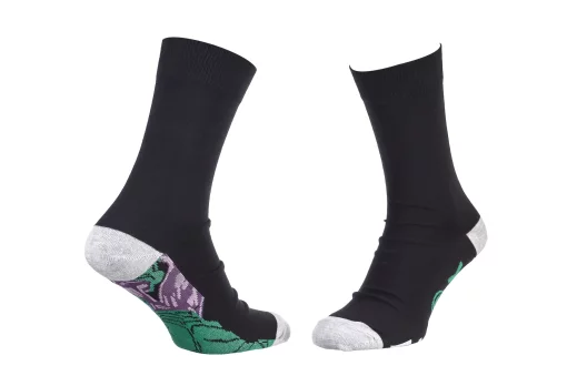 Шкарпетки Avengers HULK чорний, зелений Діт 39-42