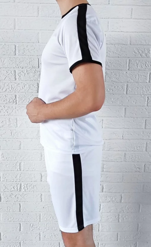 Футболка X2 Start II (футболка+шорти), розмір S (білий/чорний) VX2004W/BK-S