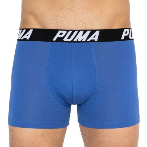 Труси-боксери Puma SPACEDYE STRIPE BOXER 2P синій, червоний Чол L