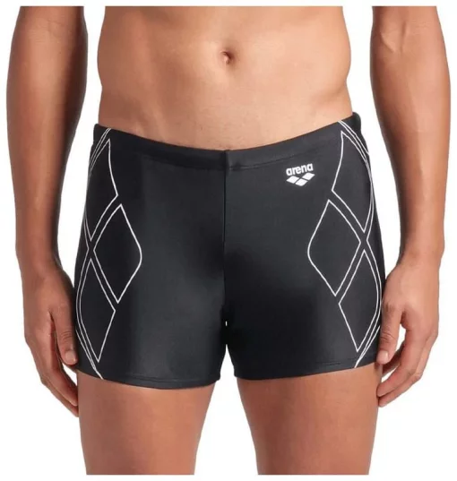 Плавки-шорти для чоловіків Arena GRAPHIC SWIM SHORT чорний Чол
