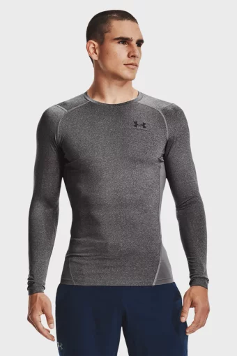 Лонгслів UA HG Armour Comp LS сірий Чол XL (1361524-090)