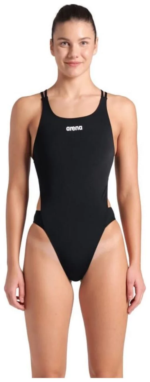 Купальник закритий для жінок Arena SWIMSUIT TECH MULTI SOLID чорний Жін 34