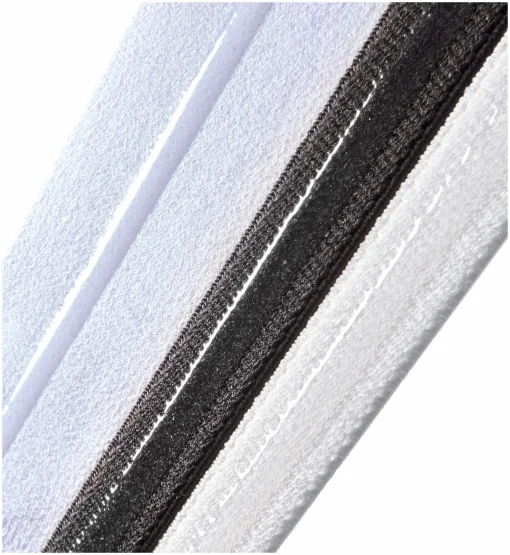 Пов'язки на голову Adidas Hairbands (Graphic) 3pk чорний, білий One Size (ADAC-16161)