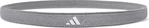 Пов'язки на голову Adidas Hairbands 3pk білий, сірий, чорний One Size (ADAC-16203)