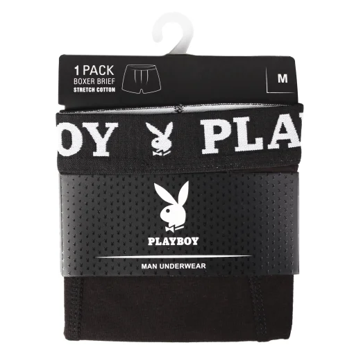 Труси-боксери Playboy ANNYA PLAYBOY BOXERSHORT чорний Чол XL